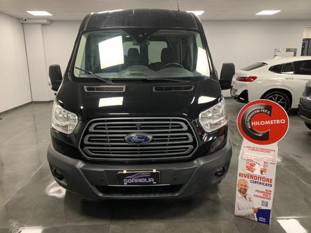 Ford Transit Bus 9 Posti Tetto Alto L3 H2 PL-TM Combi 2.0 TDCi usato a QUALIANO