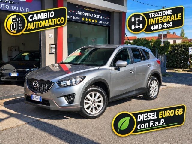 Mazda CX-5 2.2L Skyactiv-D 150CV 4WD 4x4 Euro6 AUT Navi Telef, del 2012, 208.792 km, in vendita a Rezzato (BS)
