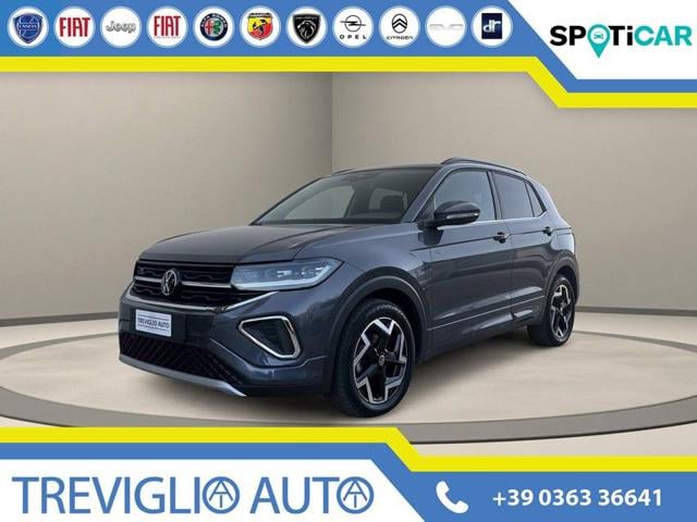 Volkswagen T-Cross 1.0 TSI 115 CV DSG R-Line, del 2025, 12.678 km, in vendita a Fara Gera D Adda (BG)