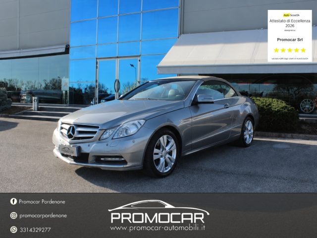 Mercedes-Benz E 250 CDI CABRIO BlueEFFICIENCY SPORT *MANUALE* usato a PORDENONE