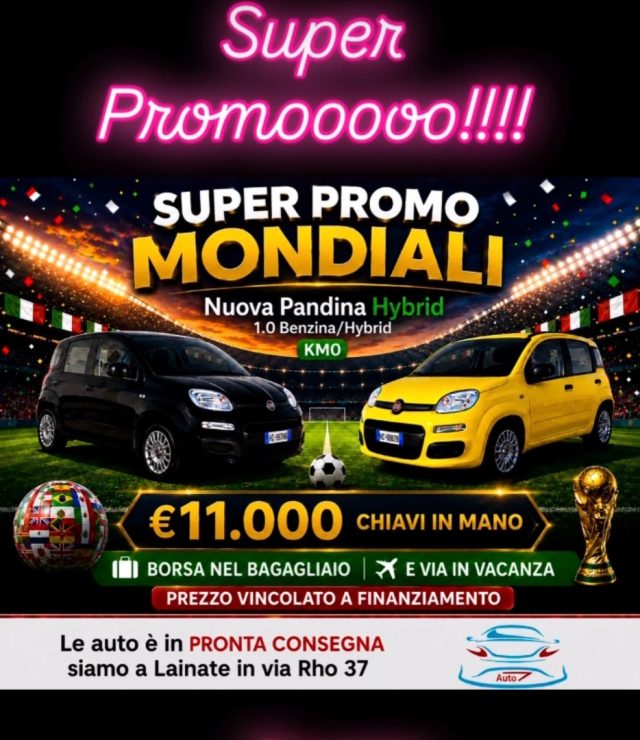 Fiat Pandina 1.0 FireFly 65 CV Hybrid Icon usato a LAINATE