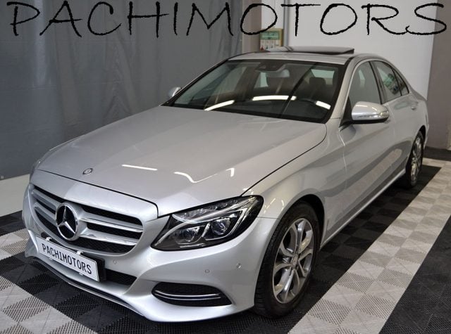 Mercedes-Benz C 180 Aut. Sport "Tetto-Pelle-Comand-Led-Tagliandi MB", del 2014, 68.000 km, in vendita a Monza (MB)
