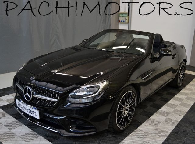 Mercedes-Benz SLC 180 Premium AMG line " KM 9.680 " Ufficiale Italiana, del 2018, 9.680 km, in vendita a Monza (MB)