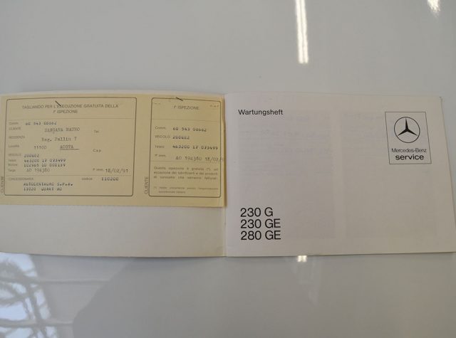 Mercedes-Benz G 200 GE Corto Cabrio Fantastica-UfficialeItalia-ASI, del 1991, 160.000 km, in vendita a Monza (MB)