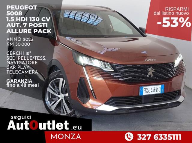 Peugeot 5008 BlueHDi 130 S&S EAT8 Allure Pack 7 POSTI usato a MONZA
