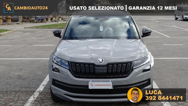 Skoda Kodiaq 2.0TDI 150 cv, Automatica "EVO SPORTLine" Garanzia, del 2021, 171.663 km, in vendita a Martellago (VE)