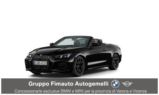 BMW 420 d 48V Cabrio Msport Pro Aut. nuovo a VERONA