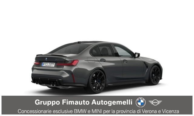 BMW M3 Competition M xDrive Aut. - foto 2 di 4