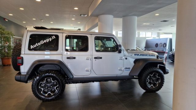 Jeep Wrangler Unlimited 2.0 PHEV ATX 4xe Rubicon - foto 3 di 4