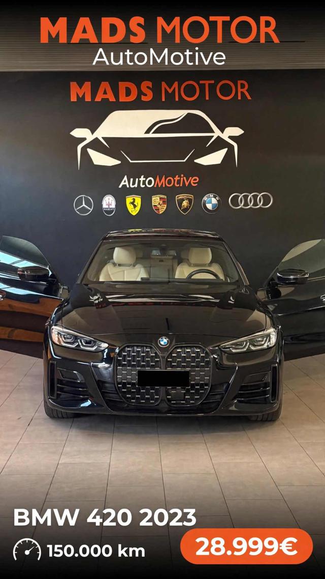 BMW 420 d xDrive 48V Msport, del 2023, 15.000 km, in vendita a Milazzo (ME)