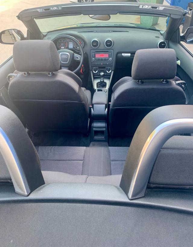 Audi A3 Cabrio 2.0 TDI UNICO PROPRIETARIO KM CERTIFICATI - foto 4 di 4