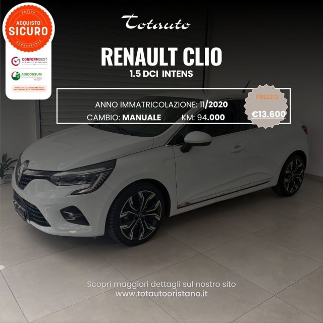 Renault Clio Blue dCi 85 CV 5 porte Intens usato a GHILARZA
