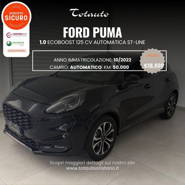 Ford Puma 1.0 EcoBoost Hybrid 125 CV S&S aut. ST-Line usato a GHILARZA