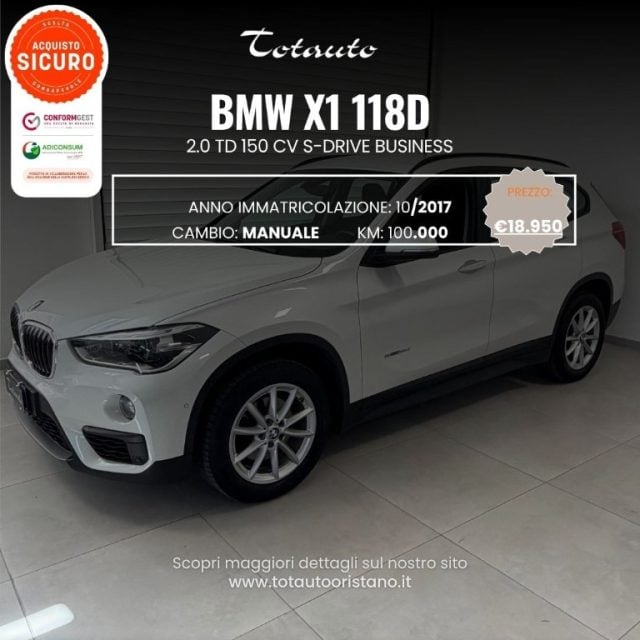BMW X1 sDrive18d Business usato a GHILARZA