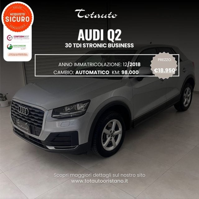Audi Q2 1.6 TDI S tronic Business usato a GHILARZA