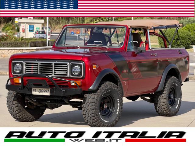 INTERNATIONAL HARVESTER SCOUT II XLC d'epoca a CIVITAVECCHIA