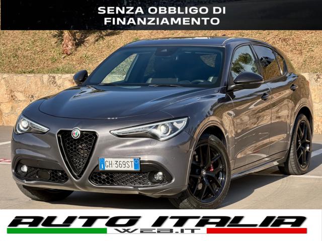 Alfa Romeo Stelvio 210CV Q4 VELOCE TI+PELLE ALCANTARA+PACK BLACK usato a CIVITAVECCHIA