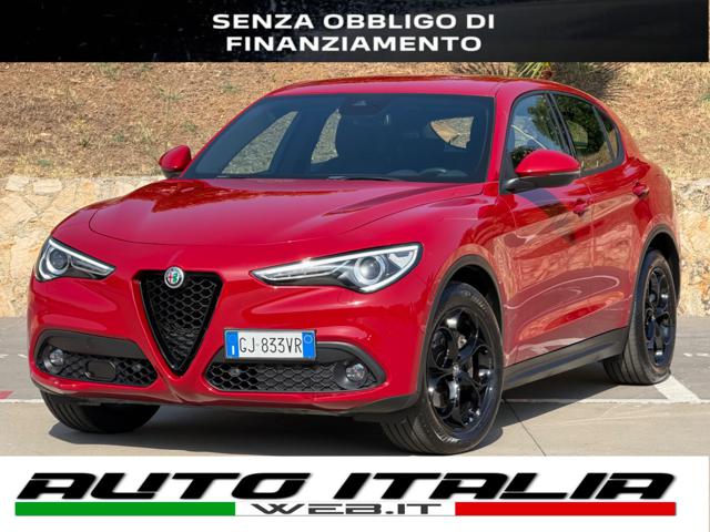 Alfa Romeo Stelvio 190CV Q4 19'' BLACK+RETROCAMERA+2PDC+PACKBLACK usato a CIVITAVECCHIA