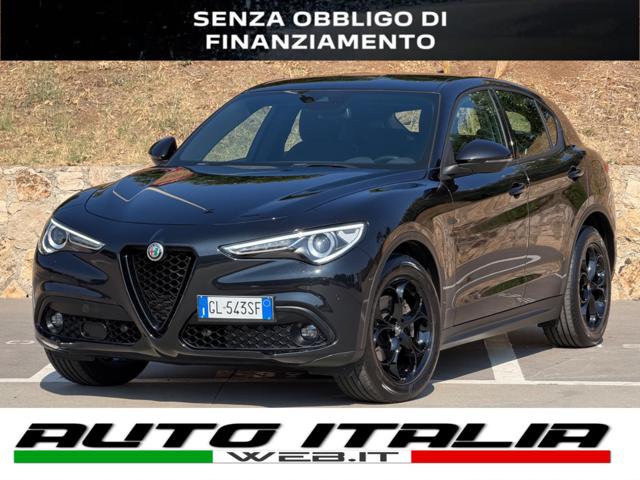 Alfa Romeo Stelvio 190CV Q4 19'' BLACK+RETROCAMERA+2PDC+PACKBLACK usato a CIVITAVECCHIA