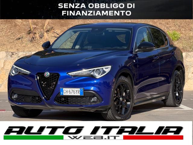 Alfa Romeo Stelvio 210CV Q4 TI+PACK BLACK+AUTOPILOT+SED RISC usato a CIVITAVECCHIA