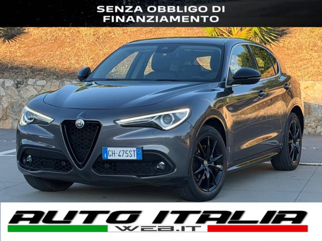 Alfa Romeo Stelvio 210CV Q4 TI F1+PACKBLACK+AUTOPILOT+SEDRISC, del 2022, 95.000 km, in vendita a Civitavecchia (RM)