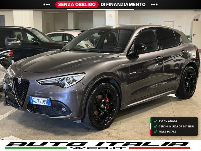 Alfa Romeo Stelvio 2.2 t VELOCE Q4 210cv #UNIPRO#AZIENDALE#C.LEGA20, del 2022, 109.000 km, in vendita a Civitavecchia (RM)
