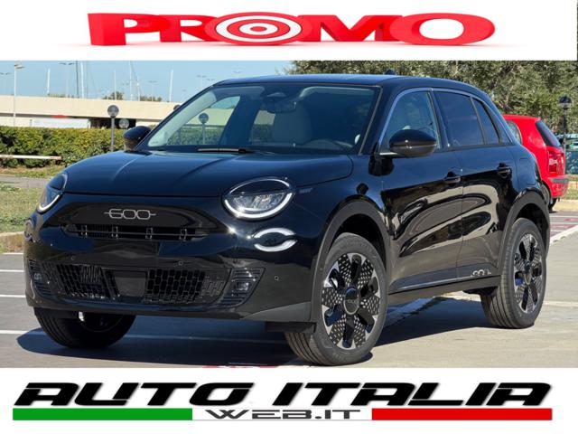 Fiat 600 KM0 LA PRIMA 100CV+CARPLAY WI-FI+18''+RCAM+2PDC, del 2026, 10 km, in vendita a Civitavecchia (RM)