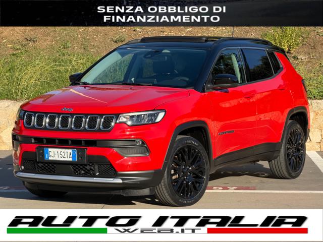 Jeep Compass 4XE 190 CV PHEV LIMITED TETTO APRIBILE+19'' BLACK, del 2022, 35.000 km, in vendita a Civitavecchia (RM)