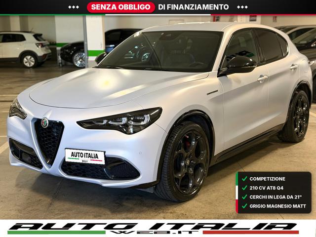 Alfa Romeo Stelvio Competizione MY23 Q4 210cvAT8#GRIGIOMAGNESIO MATT, del 2023, 73.000 km, in vendita a Civitavecchia (RM)