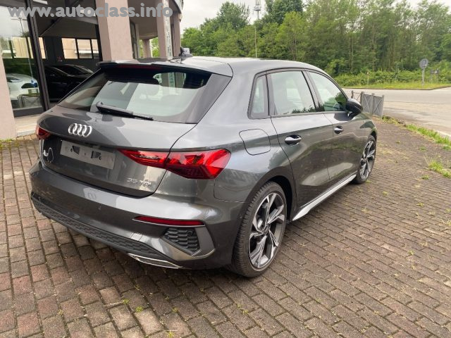Audi A3 SPB 35 TDI S tronic S line edition, del 2023, 13.600 km, in vendita a Briga Novarese (NO)