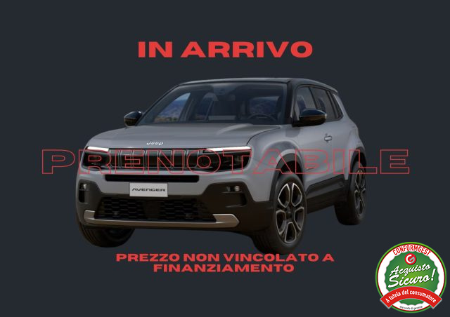 Jeep Avenger 1.2 HYBRID SUMMIT FULL OPTIONAL km 0 a NOVARA