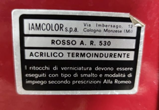Alfa Romeo Giulietta 1.6 UNICO PROPRIETARIO, TARGHE NERE, DOC.ORIGINALI usato a BASSANO DEL GRAPPA