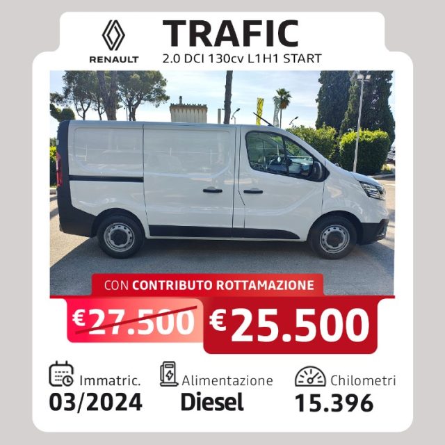 Renault Trafic T27 2.0 dCi 130CV PC-TN Furgone Start usato a TARANTO