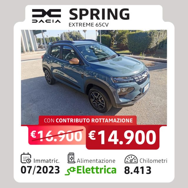 Dacia Spring Electric 65 Extreme usato a TARANTO