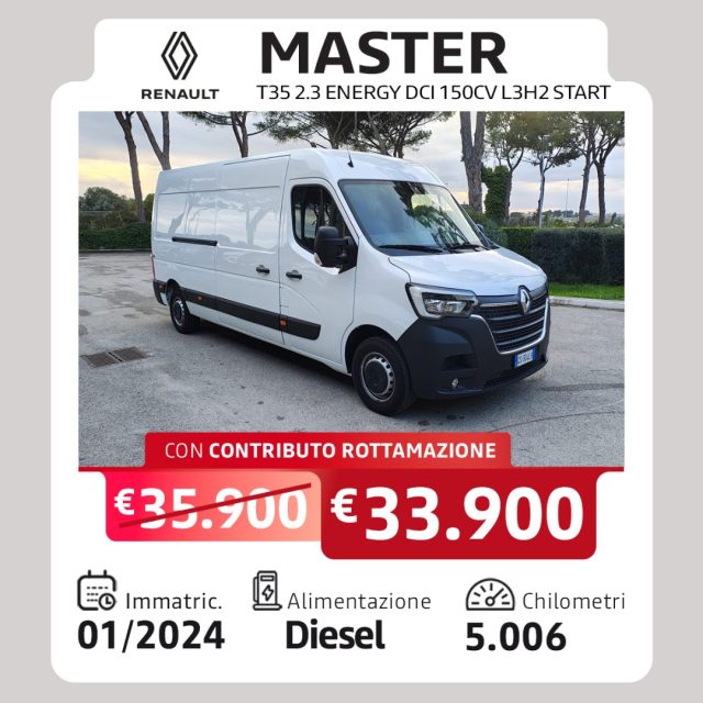 Renault Master T35 2.3 energy dci 150cv L3H2 Start usato a TARANTO