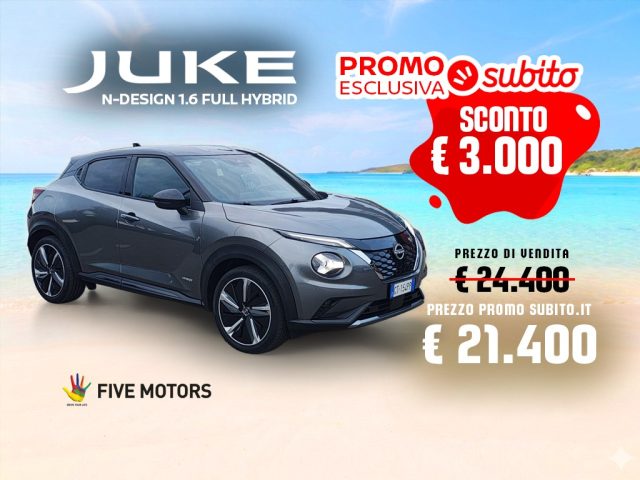 Nissan Juke 1.6 HEV N-Design usato a TARANTO