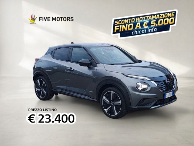 Nissan Juke 1.6 HEV N-Design, del 2024, 18.406 km, in vendita a Taranto (TA)