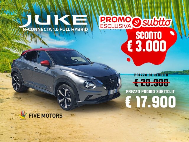 Nissan Juke 1.6 HEV N-Connecta usato a TARANTO
