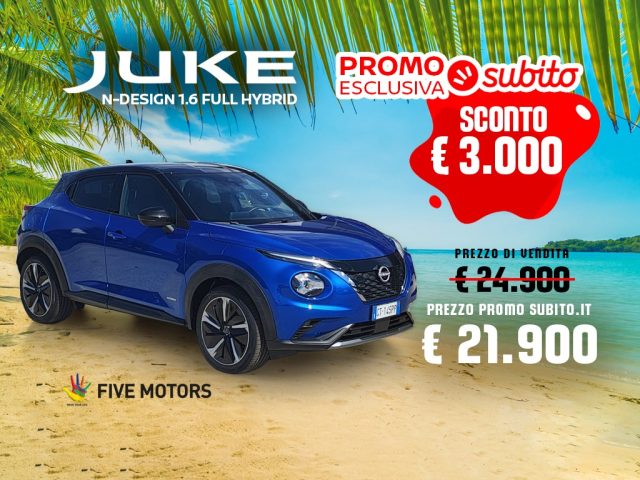 Nissan Juke 1.6 HEV N-Design usato a TARANTO