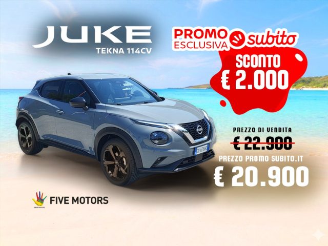 Nissan Juke 1.0 DIG-T 114 CV Tekna usato a TARANTO
