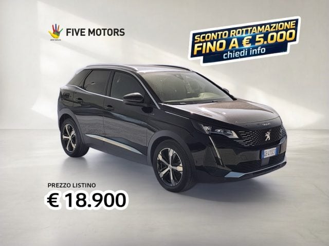 Peugeot 3008 BlueHDi 130 S&S EAT8 GT, del 2021, 91.000 km, in vendita a Taranto (TA)