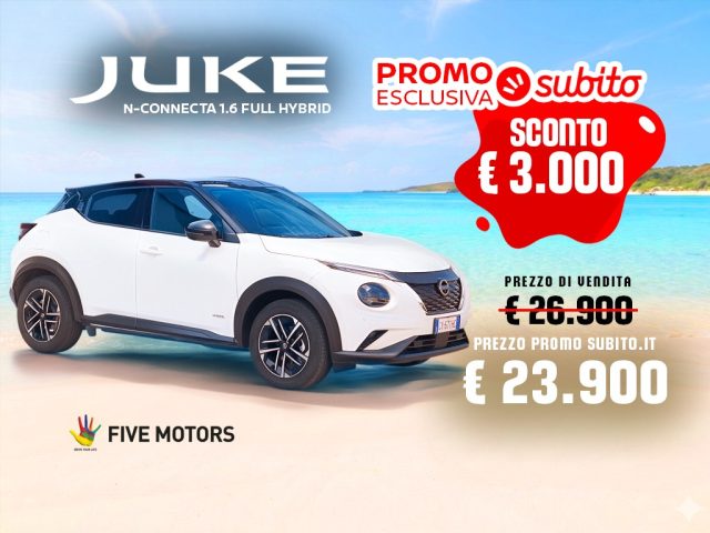 Nissan Juke 1.6 HEV N-Connecta usato a TARANTO