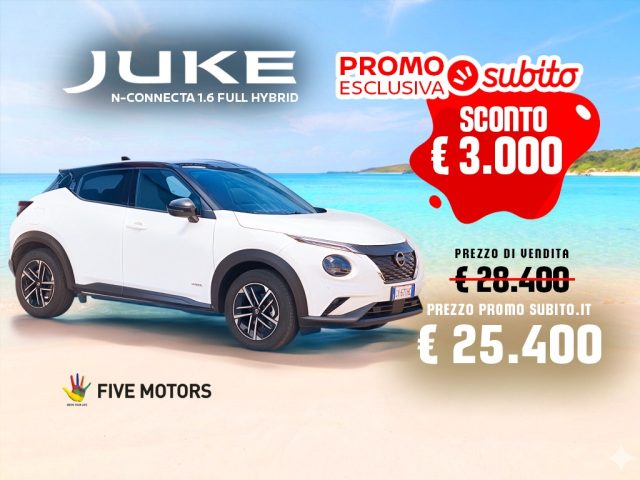 Nissan Juke 1.6 HEV N-Connecta usato a TARANTO