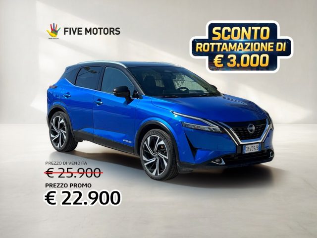 Nissan Qashqai e-Power Tekna+, del 2023, 53.467 km, in vendita a Taranto (TA)