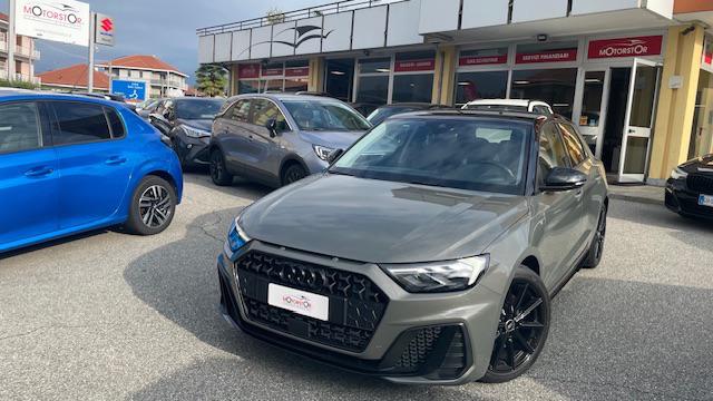 Audi A1 SPB 40 TFSI S tronic Identity Black *pari al nuovo, del 2022, 26.000 km, in vendita a San Maurizio Canavese (TO)