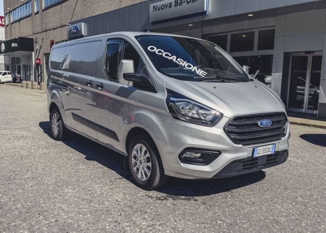 Ford Transit Custom 300 L2H1 Tit 2.0 EcoBlue 109 Cv, del 2021, 66.400 km, in vendita a Caresanablot (VC)