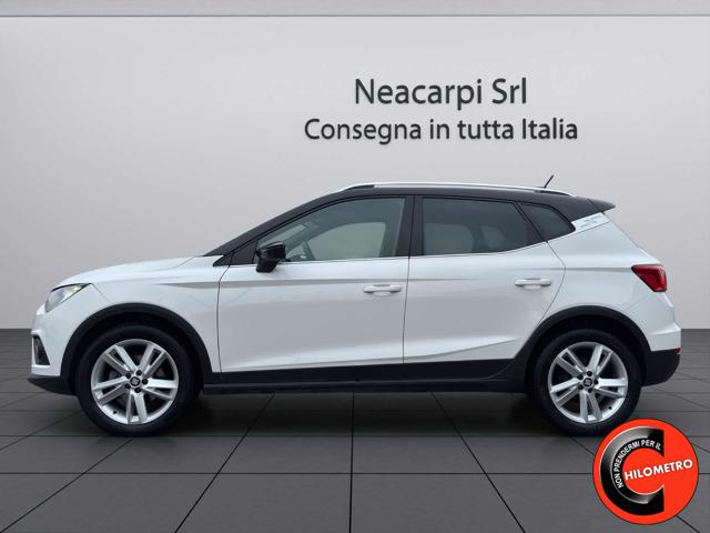 SEAT Arona 1.0TGI FR-CERCHI17-CRUISE-NAVI-SENSORI-DIURNI LEED - foto 2 di 19