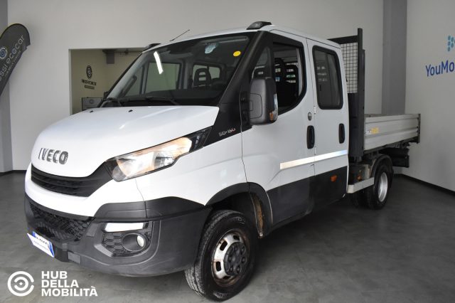 Iveco Daily 50C15 D 6+1Quad-Tor RG Dop.Cabina Cassone Ribalt. - foto 4 di 4