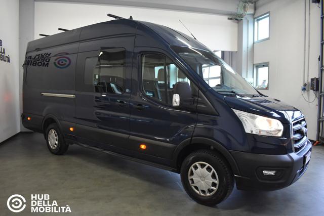 Ford Transit 3502.0TDCiEcoBlue170CV PL-SL-TA-DC Furg.JumboTrend, del 2021, 150.651 km, in vendita a Foligno (PG)
