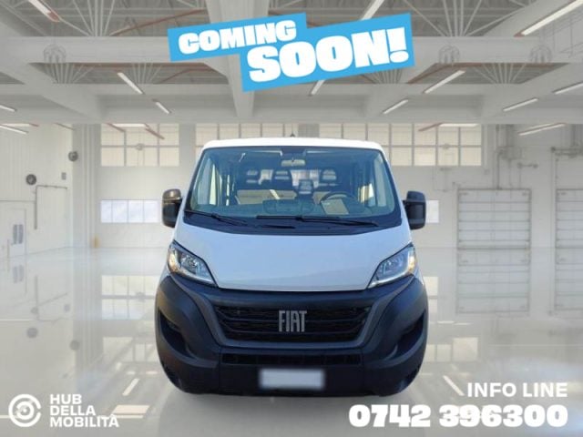 Fiat Ducato 35 2.2 Mjt 140CV PM-DC Cassonato 7 posti, del 2023, 58.267 km, in vendita a Foligno (PG)